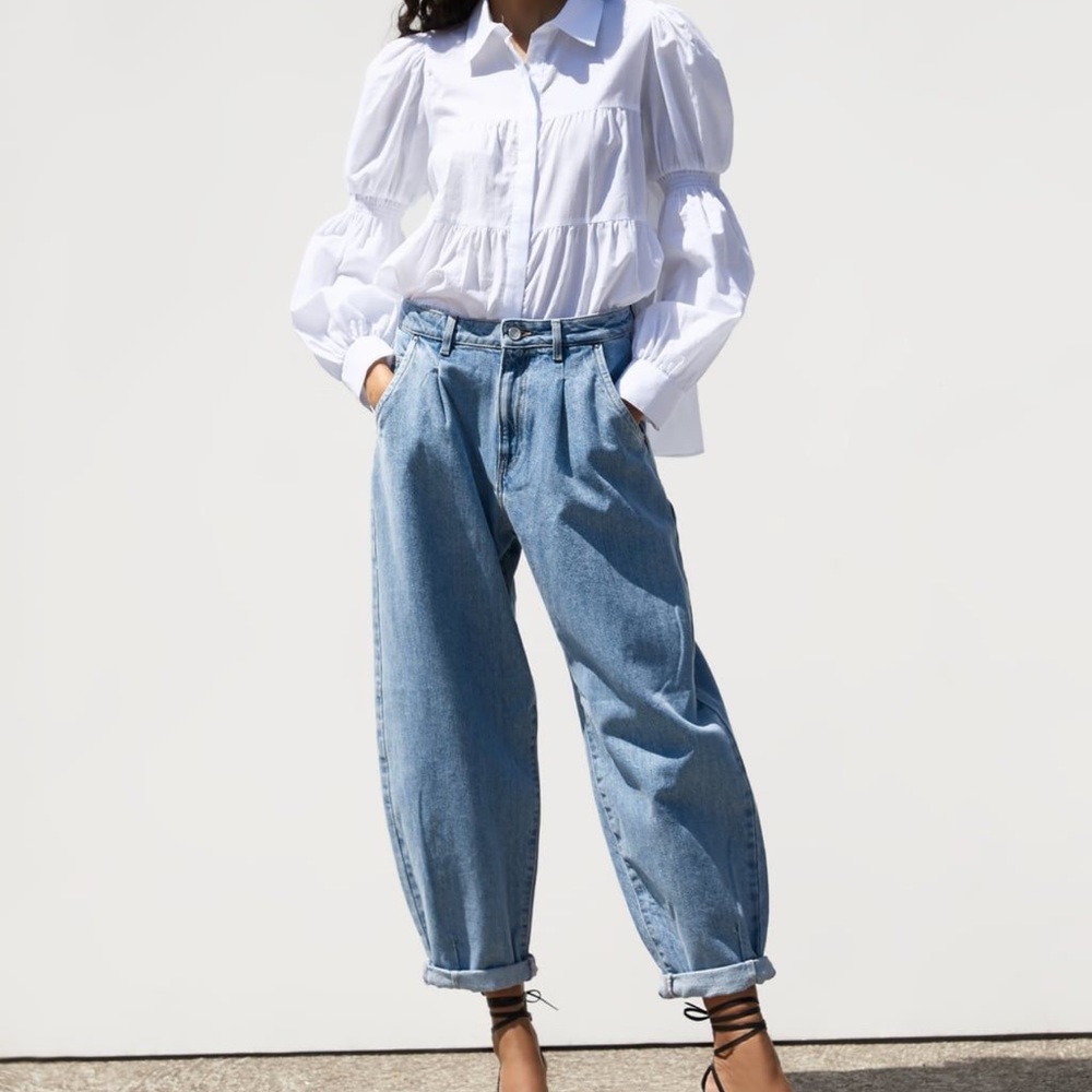 Zara slouchy jeans